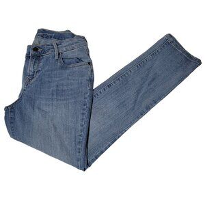 Old Navy Curvy Profile Mid Rise Jeans Womens Size 2 Straight Light Wash Denim